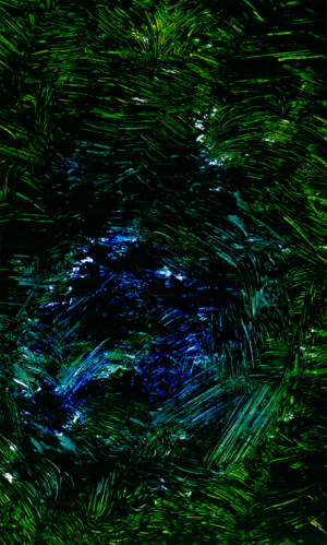 Série Dérives. 30x50 cm. Photographie d'après film peint.